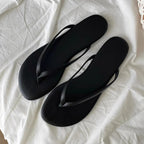 Damen komfortable Zehentrenner-Sandalen mit orthopädischem Fußbett und rutschfester Sohle R&B