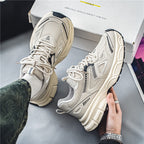 Damen Sportliche Lauf-Sneaker mit leichter Mesh-Oberfläche und dämpfender Sohle R&B