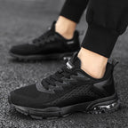 Damen Sportliche Lauf-Sneaker mit atmungsaktivem Mesh-Obermaterial und stoßdämpfender Sohle R&B