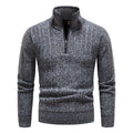 Herren modischer Strickpullover mit hohem Kragen R&B