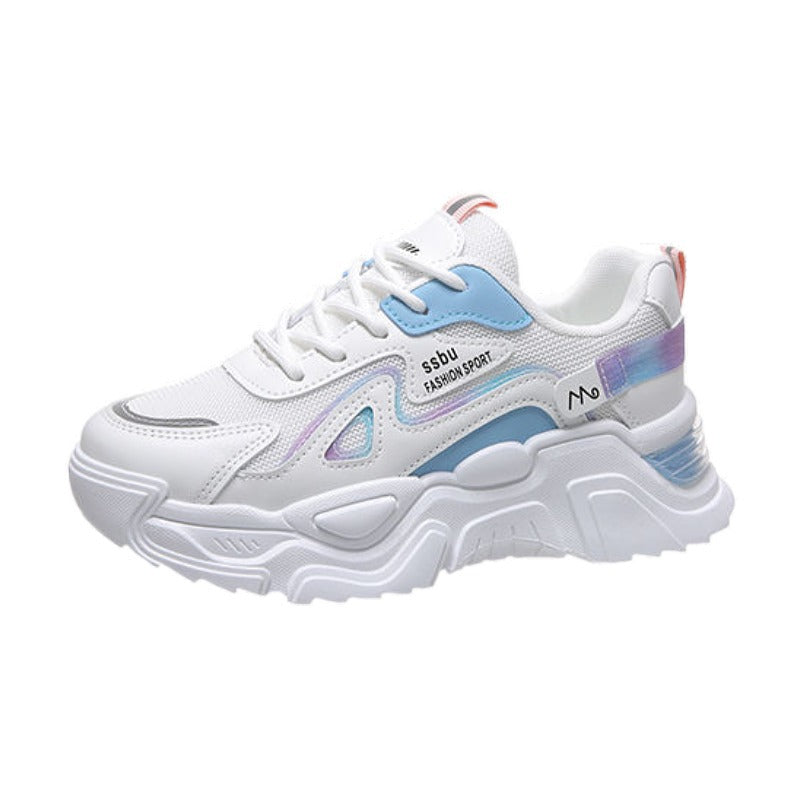 Damen Sportliche Sneakers mit atmungsaktivem Obermaterial und gepolsterter Sohle R&B