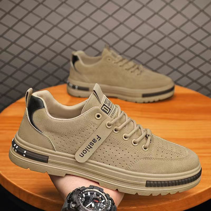 Damen Modische Sneakers mit atmungsaktivem Obermaterial und robustem Sohlenprofil