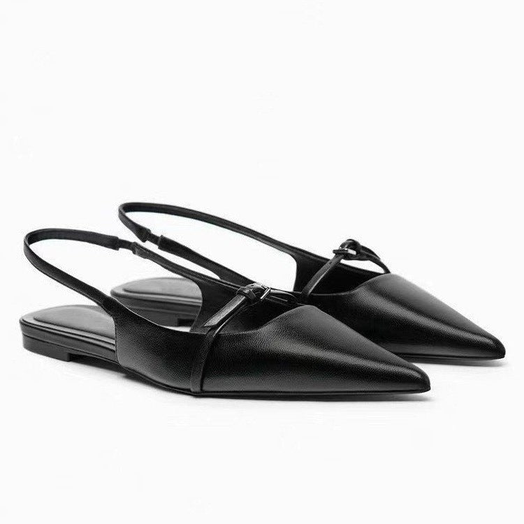 Damen elegante Slingback Ballerinas R&B