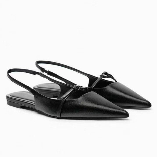 Damen elegante Slingback Ballerinas R&B