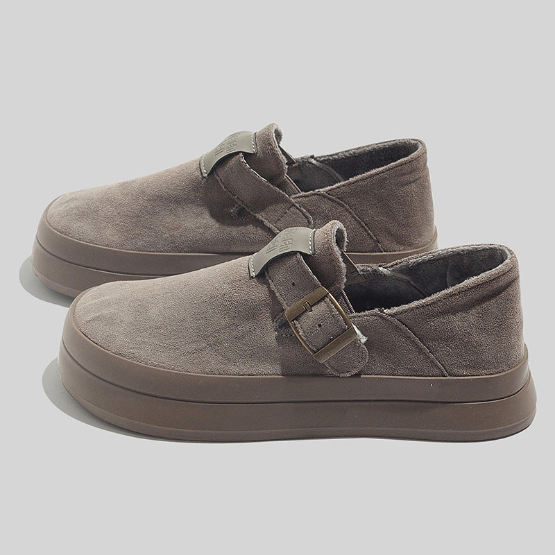 Damen Bequeme Slipper mit modischer Schnalle