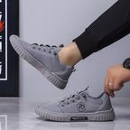 Damen Sportliche Schnürschuhe mit rutschfester Sohle und atmungsaktivem Obermaterial R&B