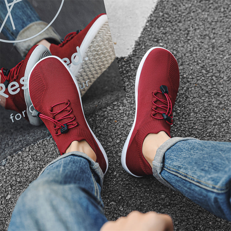 Damen Atmungsaktive Freizeit-Sneaker mit elastischem Schnellschnürsystem R&B