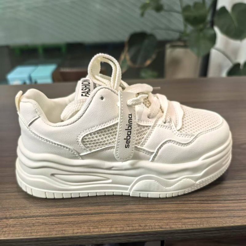 Damen Sneaker mit atmungsaktivem Mesh-Obermaterial und einzigartigem Schleifen-Design R&B