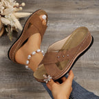 Damen Pantoletten mit ergonomischer Fußbettung R&B