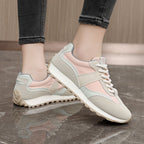 Damen Sportliche Sneaker mit gepolsterter Innensohle und atmungsaktiver Obermaterialstruktur R&B