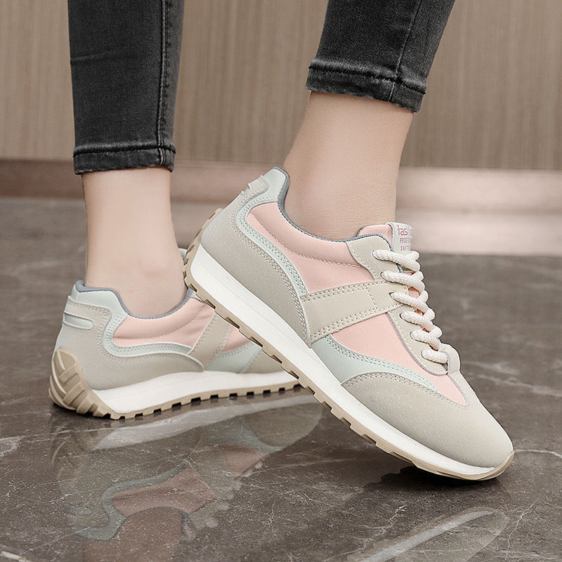 Damen Sportliche Sneaker mit gepolsterter Innensohle und atmungsaktiver Obermaterialstruktur R&B