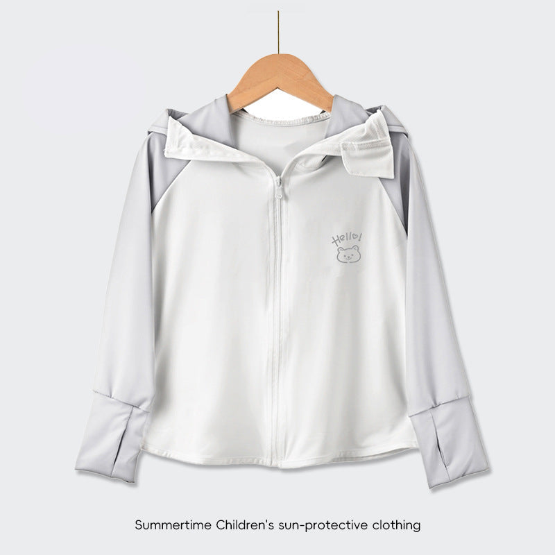 Damen UV-Schutzjacke mit Kapuze und weichem Material R&B