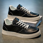 Damen Sportliche Sneaker mit bequemem Lederoberteil und rutschfester Sohle R&B