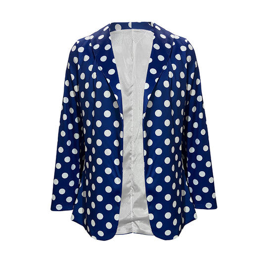 Damen Blazer mit modischem Punkte-Design R&B