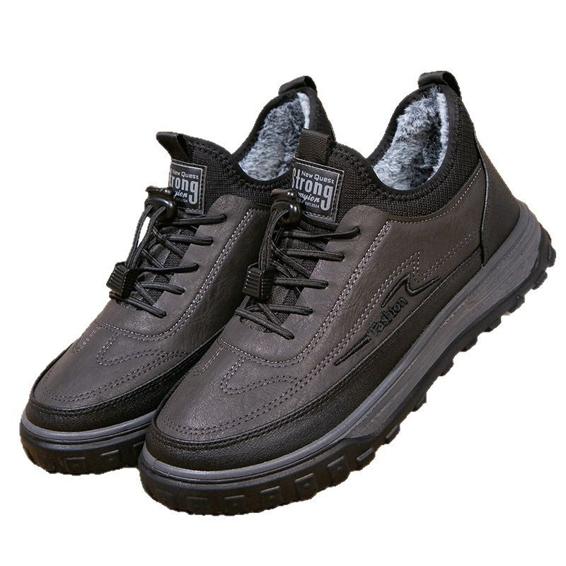 Herren Bequeme und isolierte Freizeitschuhe mit rutschfester Sohle R&B