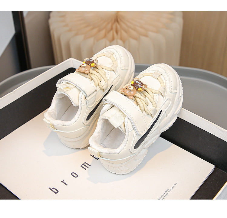 Damen Sportliche Sneaker mit niedlichen Figuren R&B