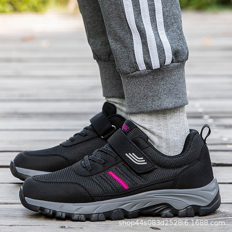 Damen Sportliche Outdoor-Sneaker mit verstellbarem Klettverschluss R&B