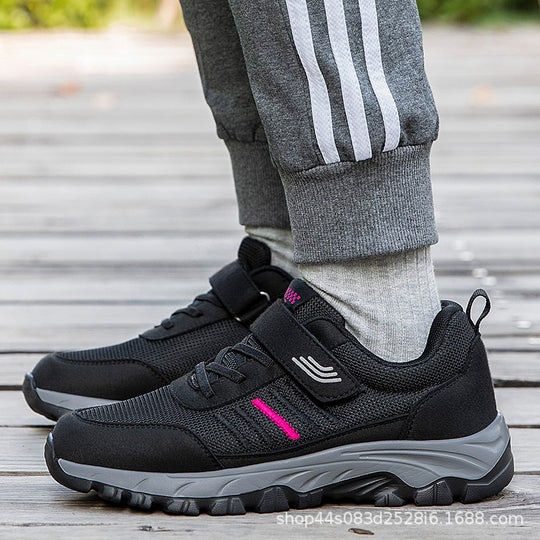 Damen Sportliche Outdoor-Sneaker mit verstellbarem Klettverschluss R&B