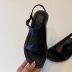 Damen Lederelastische Sandalen R&B
