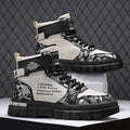 Damen Hochwertige Sneaker mit geometrischem Muster und strapazierfähiger Sohle R&B
