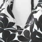 Damen Einteiler Badeanzug mit floralem Design R&B