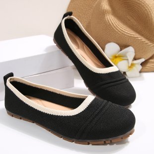 Damen Atmungsaktive und modische Slip-On Ballerinas R&B
