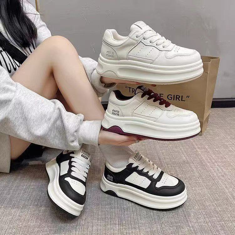 Damen Modische Sneakers mit sportlich-elegantem Design und dämpfender Sohle R&B