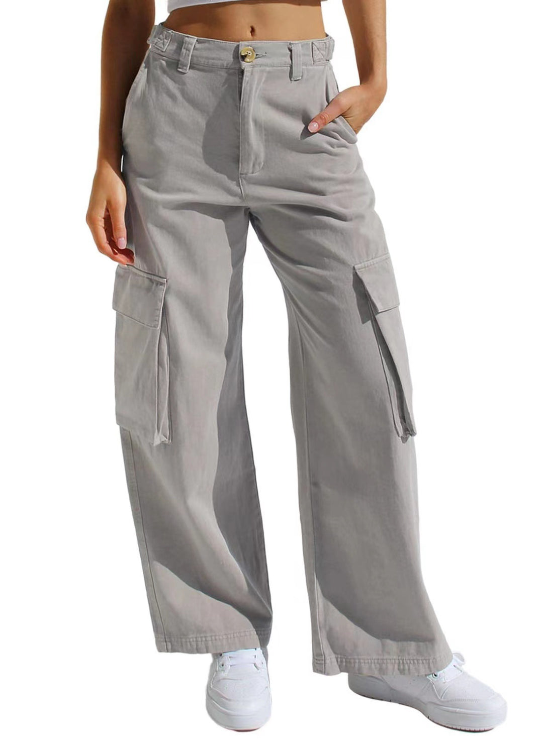 Damen Utility-Hose im Cargo-Stil R&B
