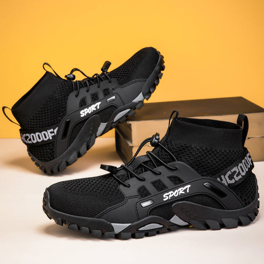 Damen Sportliche Wassersportschuhe mit atmungsaktivem Obermaterial und rutschfester Sohle R&B