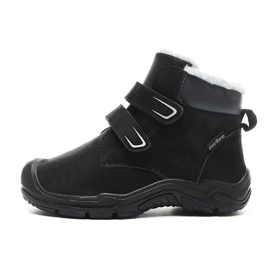 Damen Winter-Wanderschuhe mit isolierendem Futter und praktischen Klettverschlüssen R&B