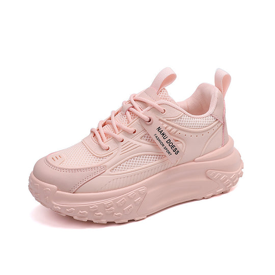 Damen Sportliche Sneakers mit atmungsaktiver Obermaterialstruktur und dämpfender Sohle R&B