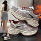 Damen Sportliche Laufsneaker mit dämpfendem Obermaterial und rutschfester Sohle R&B