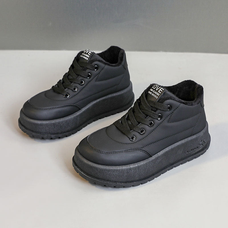 Damen Plateau Sneakers mit Innenfutter und rutschfester Sohle R&B