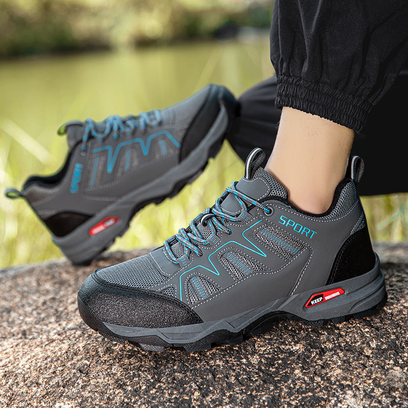 Damen Sportliche Wanderschuhe mit rutschfester Sohle und atmungsaktivem Obermaterial R&B