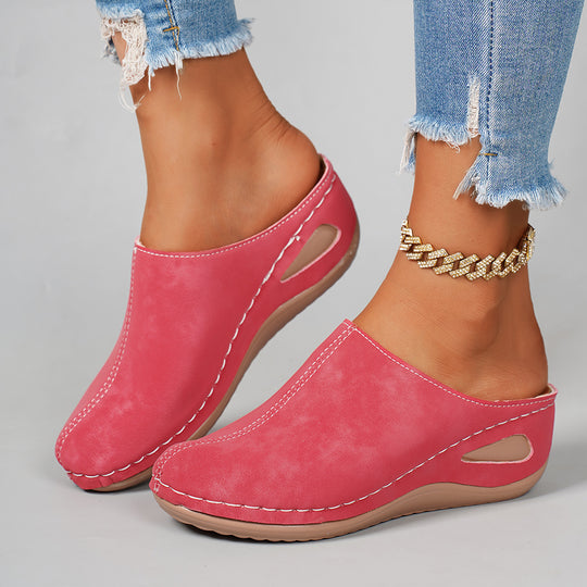 Damen Mules mit ergonomischem Fußbett und modischem Schnitt R&B