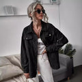Damen Cordjacke mit modernem Schnitt und praktischen Taschen R&B