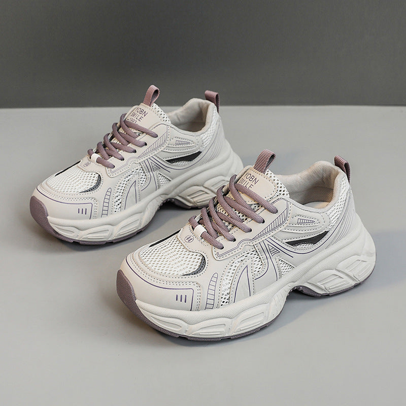 Damen trendige Sneakers mit sportlichem Design und atmungsaktiven Eigenschaften R&B