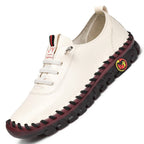 Damen Sneakers aus hochwertigem Kunstleder mit rutschfester Sohle R&B