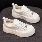 Damen Plateausneaker mit sportlichem Design und bequemer Polsterung R&B