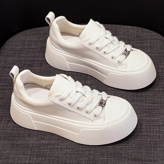 Damen Plateausneaker mit sportlichem Design und bequemer Polsterung R&B