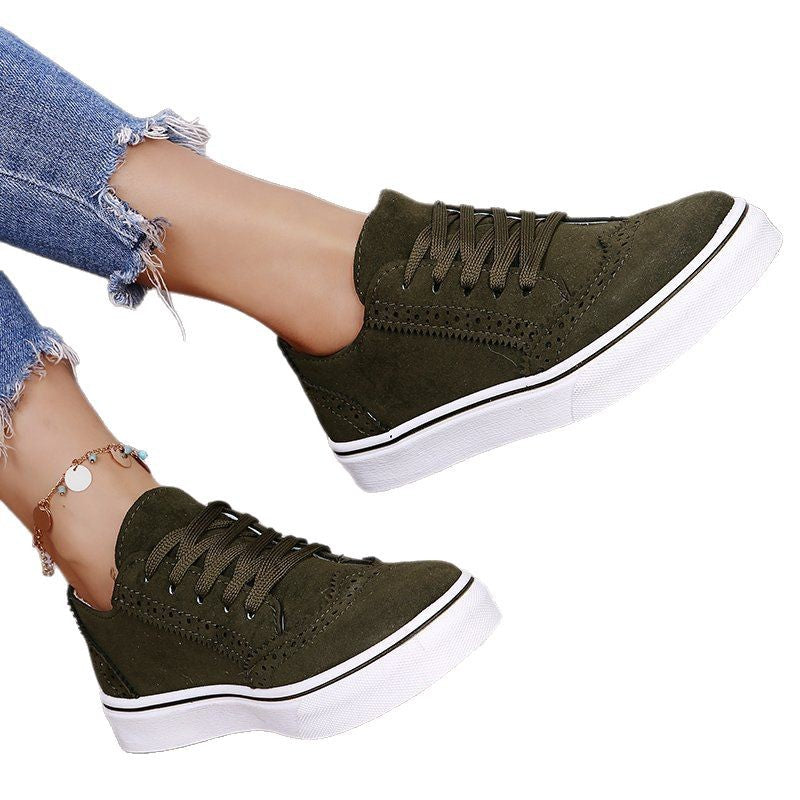 Damen Freizeit-Sneaker im eleganten Riemchen-Design mit atmungsaktiver Innensohle R&B