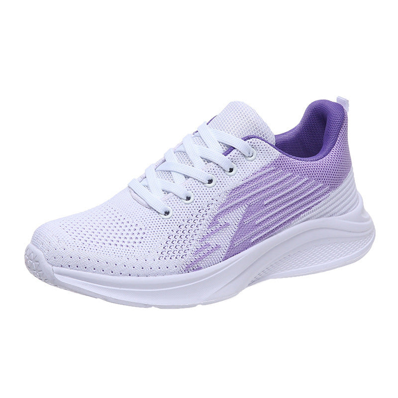 Damen Sportliche Sneaker mit atmungsaktivem Mesh-Obermaterial und flexibler Sohle