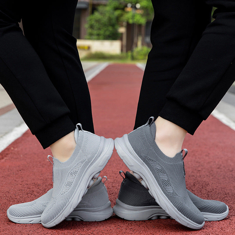Damen Bequeme Slip-On Fitnessschuhe mit atmungsaktivem Obermaterial R&B