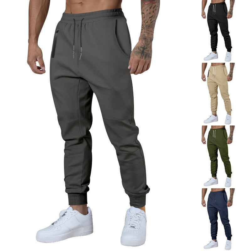 Herren Sportliche Jogginghose mit Kordelzug und praktischen Taschen R&B