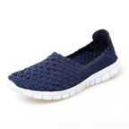 Damen Bequeme Schlupfschuhe mit atmungsaktiver Struktur und rutschfester Sohle