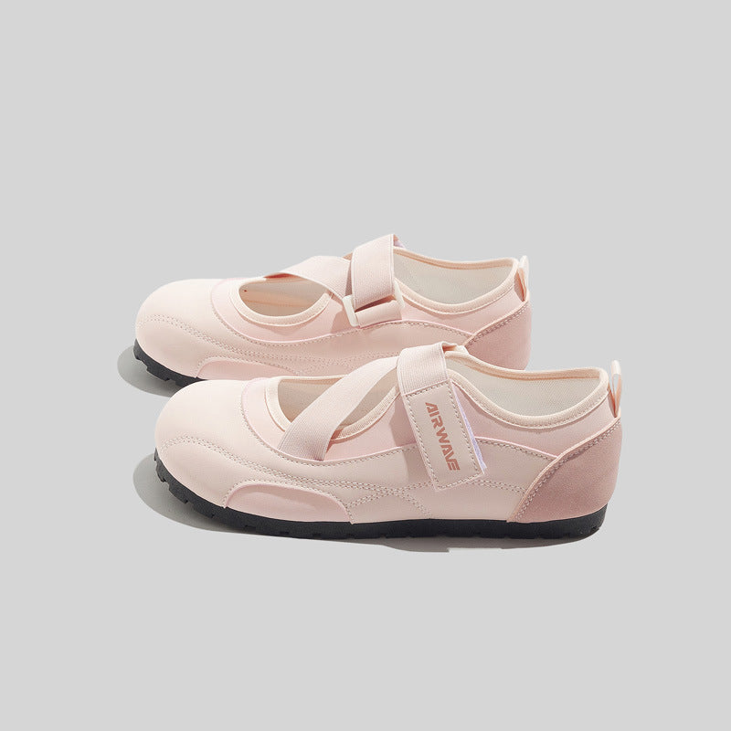 Damen Sportliche Freizeitschuhe mit elastischem Riemen und rutschfester Sohle