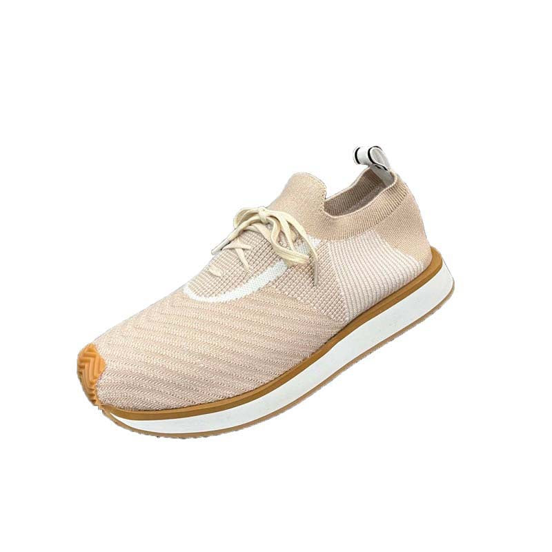 Damen Sportliche Lifestyle Sneakers mit atmungsaktiver Strickoberfläche R&B