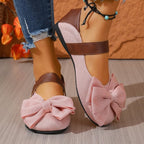 Damen Verspielte Ballerinas mit großem Schleifendetail R&B