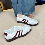 Damen Sportliche Sneaker mit rutschfester Laufsohle und atmungsaktivem Obermaterial