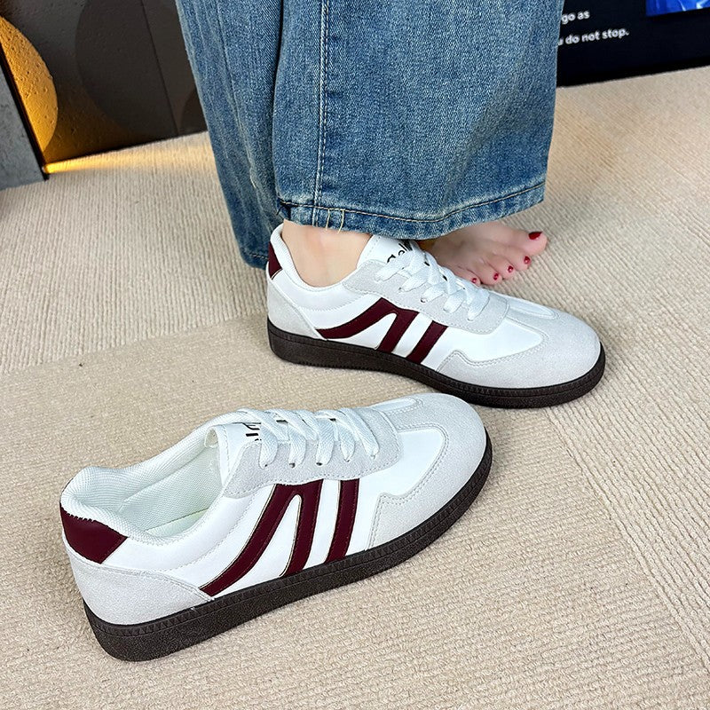 Damen Sportliche Sneaker mit rutschfester Laufsohle und atmungsaktivem Obermaterial